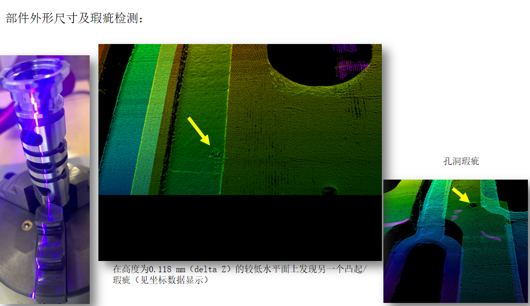 工件外形尺寸及瑕疵检测